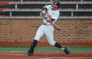 Maryland's bats were held to just two hits Thursday.  (Photo: Alexander Jonesi)